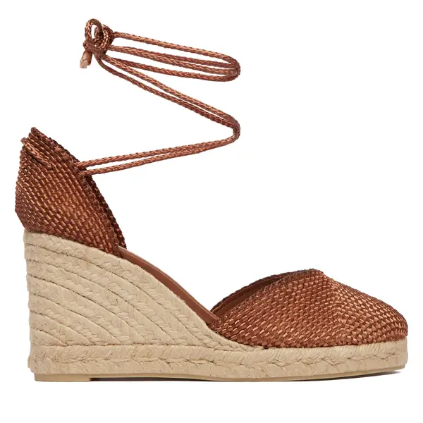 Castañer Espadrile Castañer Cora 026131-2000 Smeđa