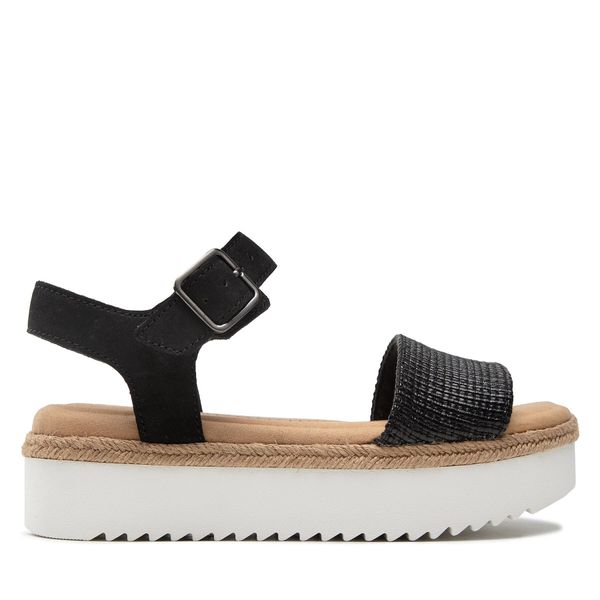 Clarks Espadrile Clarks Lana Shore 261646274 Black Combi Lea