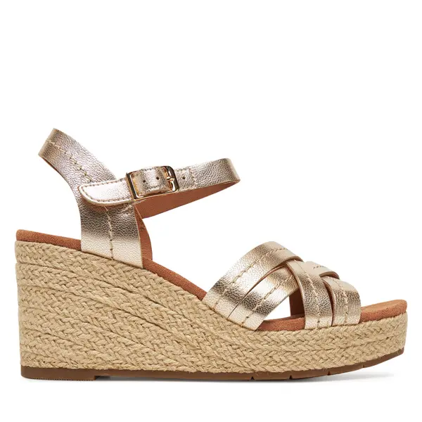 Clarks Espadrile Clarks Sabina Strap 26181463 Zlatna