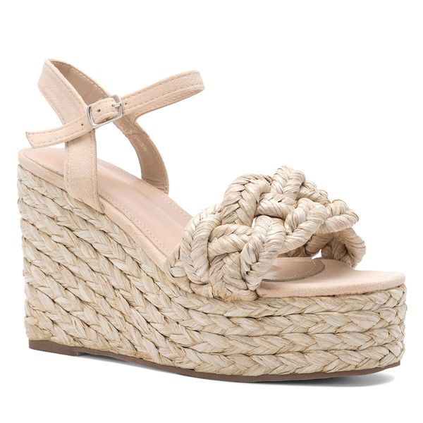 DeeZee Espadrile DeeZee KL-E2125-1 Bež