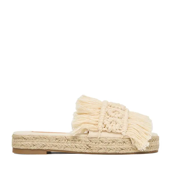 DeeZee Espadrile DeeZee S294 Écru