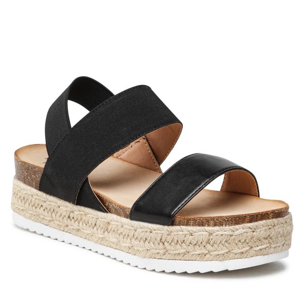 DeeZee Espadrile DeeZee WS17059-09 Black