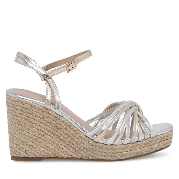 DeeZee Espadrile DeeZee WYL2610-01 Srebrna