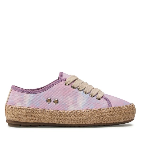 EMU Australia Espadrile EMU Australia Agonis Tie Dye Teens T12669 Pink Multi/Rose Multi