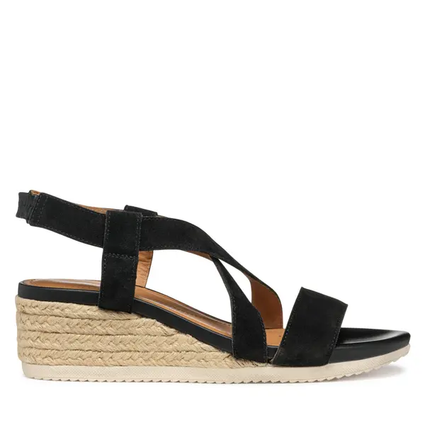 Geox Espadrile Geox D Ischia Corda D55HHA 00022 C9999 Crna