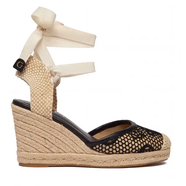 Guess Espadrile Guess FLJCHY FAL04 Crna
