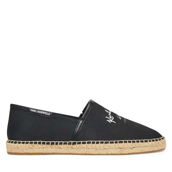 Karl Lagerfeld Espadrile KARL LAGERFELD KL70126 Crna