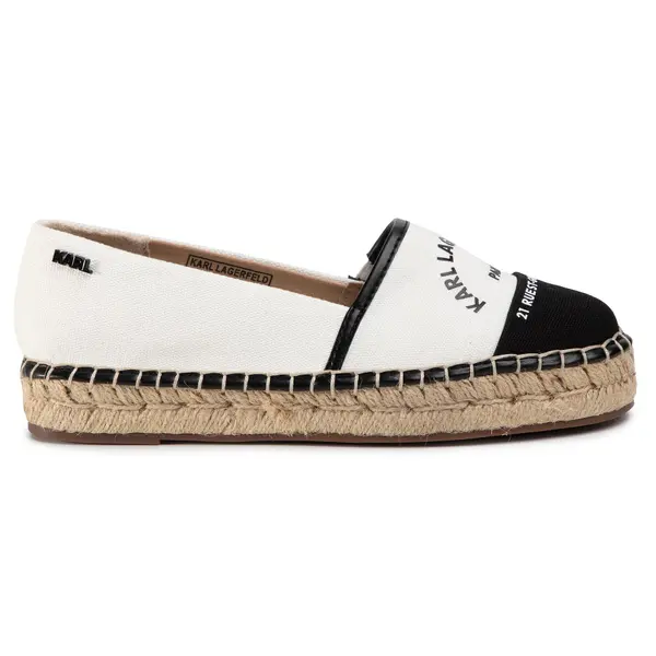 Karl Lagerfeld Espadrile KARL LAGERFELD KL80108 Bijela