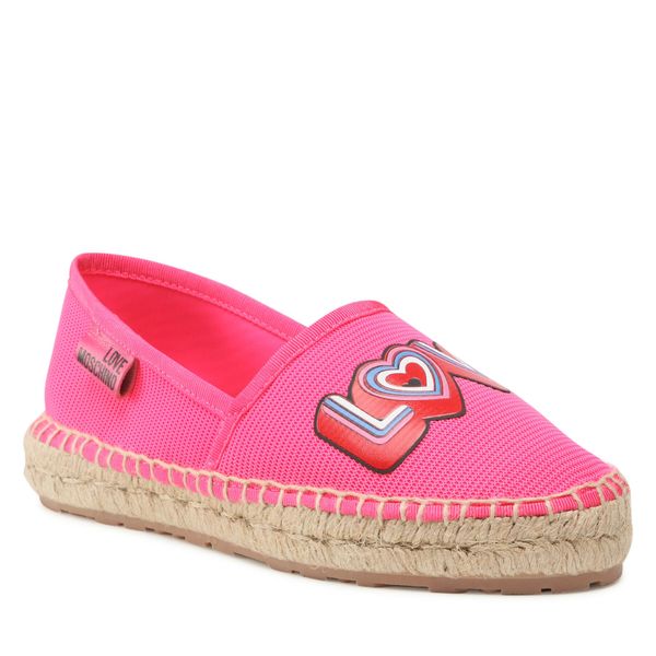 LOVE MOSCHINO Espadrile LOVE MOSCHINO JA10192G0EJI0604 Fuxia