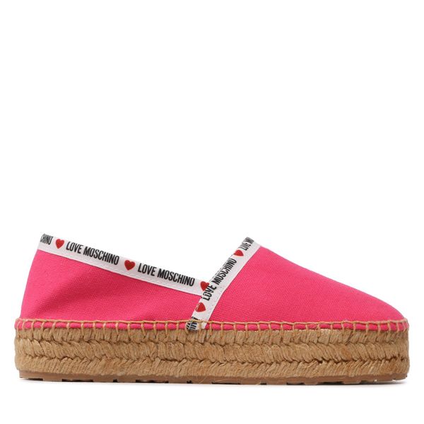 LOVE MOSCHINO Espadrile LOVE MOSCHINO JA10323G1GJH0604 Fuxia