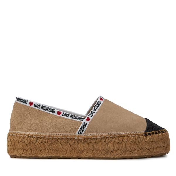 LOVE MOSCHINO Espadrile LOVE MOSCHINO JA10553G0IIG0131 Avena