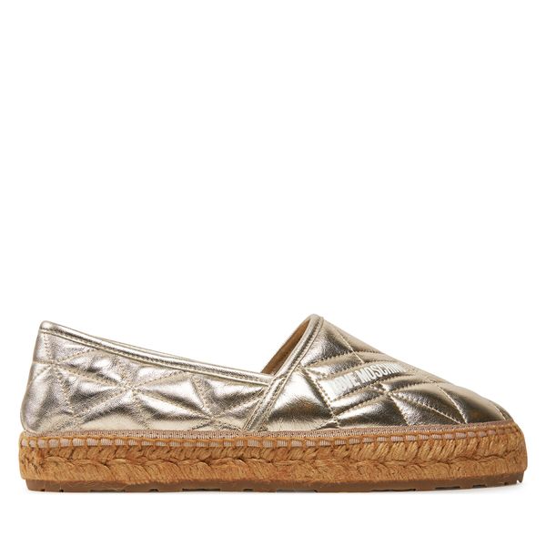 LOVE MOSCHINO Espadrile LOVE MOSCHINO JA10582G0IIF0900 Platino
