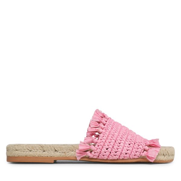 Manebi Espadrile Manebi Fringed Knots Raffia Jute Sandals V 2.9 Y0 Bold Pink