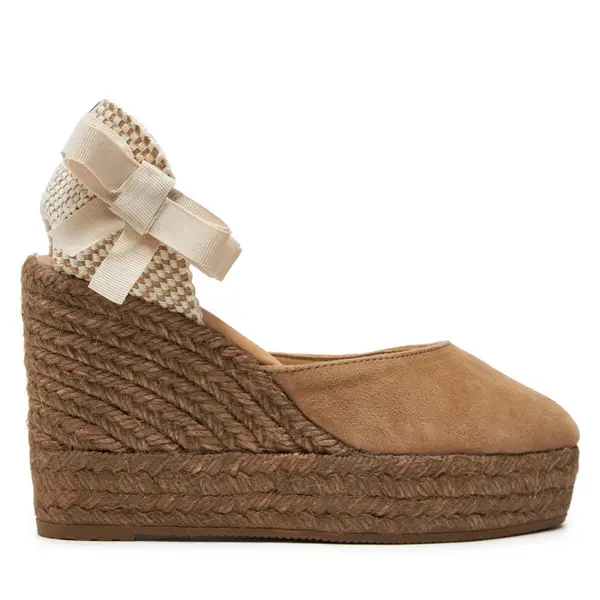 Manebi Espadrile Manebi Hamptons Wedge Espadrilles W 1.6 WV Smeđa