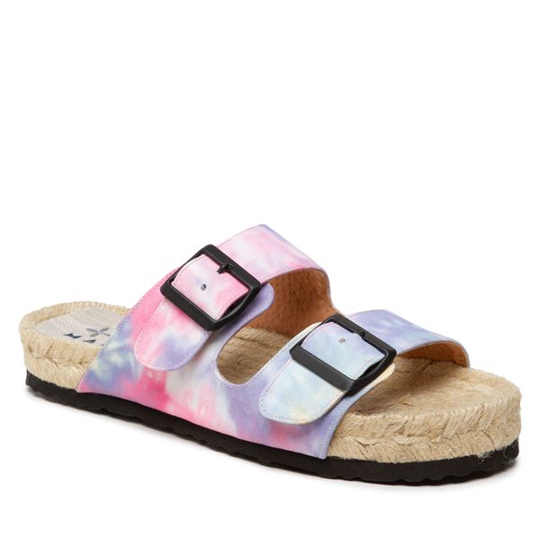 Manebi Espadrile Manebi Nordic Sandals T 2.2 R0 Peony Tie/Dye Cotton