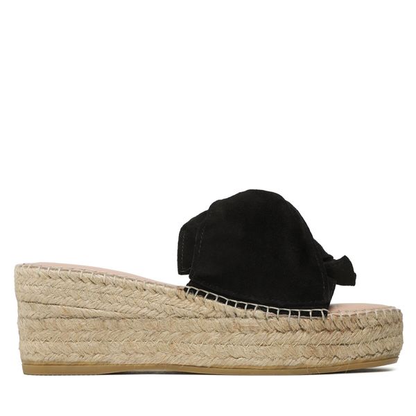 Manebi Espadrile Manebi Platforms With Knot K 1.0 WK Black