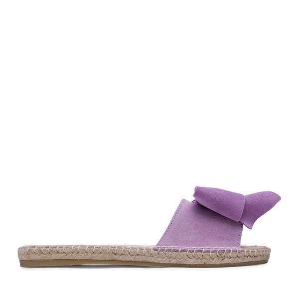 Manebi Espadrile Manebi Sadals With Bow M 3.8 J0 Ljubičasta