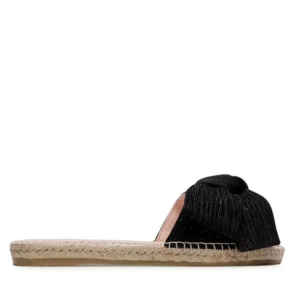 Manebi Espadrile Manebi Sandals With Bow G 0.1 J0 Sparkling Black