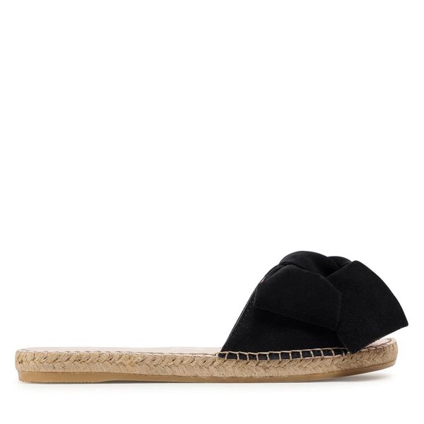 Manebi Espadrile Manebi Sandals With Bow K 1.0 J0 Black 1