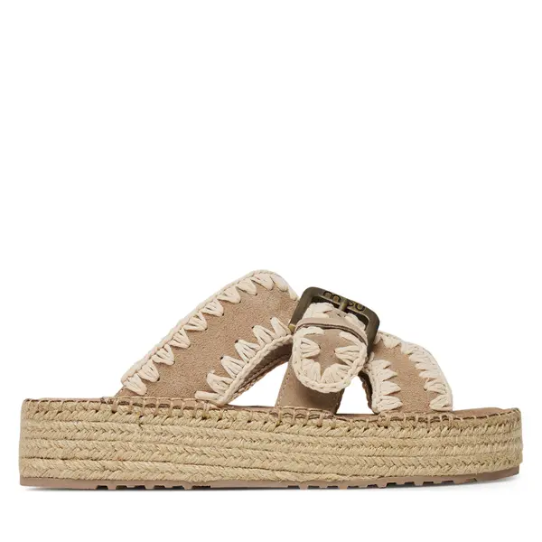 Mou Espadrile Mou Jute sandal MU.SW641003A Ružičasta