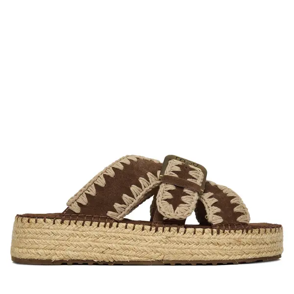 Mou Espadrile Mou MU.SW641003A Smeđa