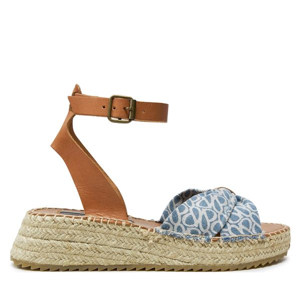 Pepe Jeans Espadrile Pepe Jeans Kate Thelma PLS90674 Plava