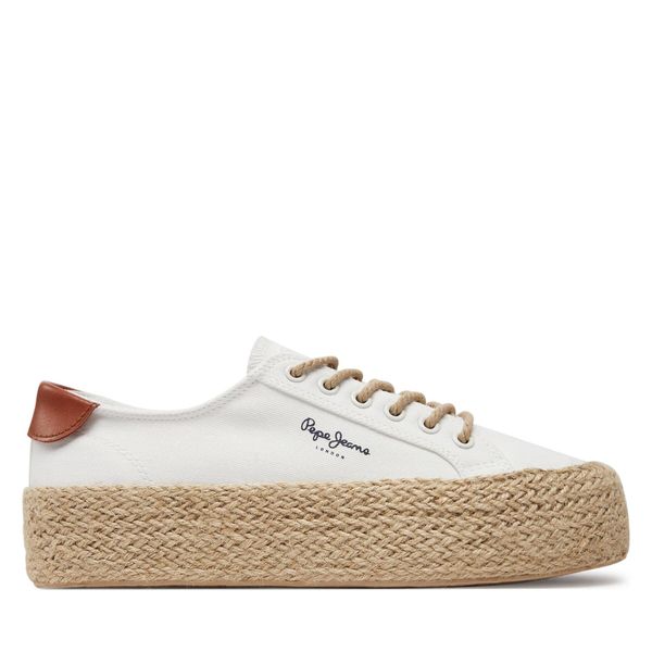 Pepe Jeans Espadrile Pepe Jeans Kyle Classic PLS10412 Factory White 801