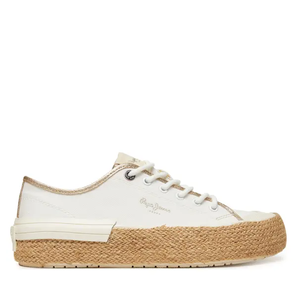 Pepe Jeans Espadrile Pepe Jeans Samoi Mix PLS31595 Bijela