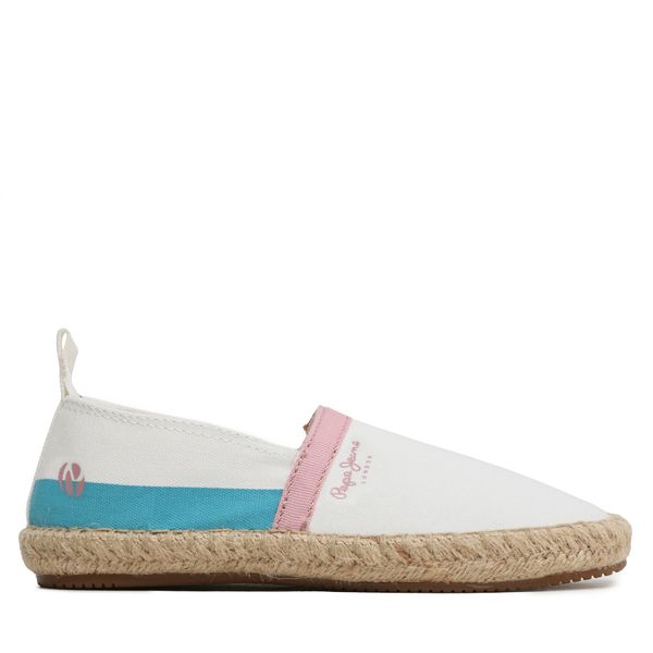 Pepe Jeans Espadrile Pepe Jeans Tourist Camp G PGS10171 Bijela