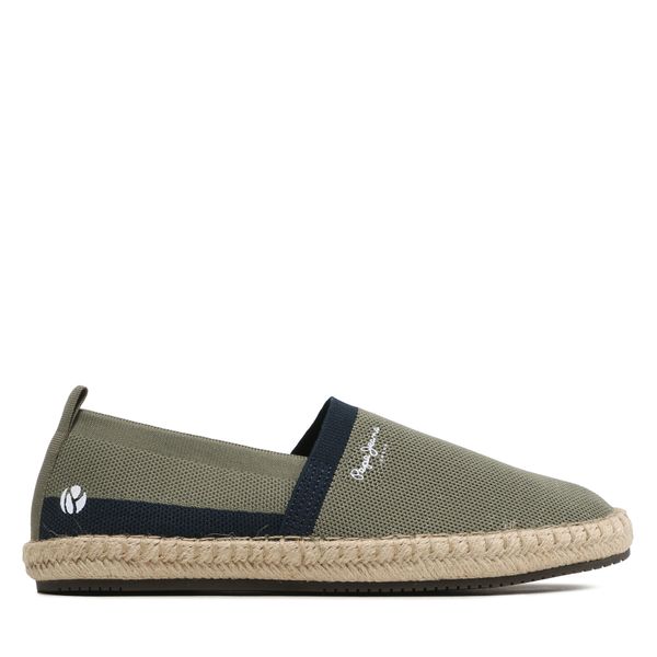 Pepe Jeans Espadrile Pepe Jeans Tourist Camp Knit PMS10313 Kaki