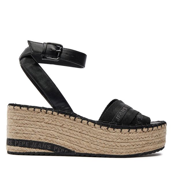 Pepe Jeans Espadrile Pepe Jeans Witney Cross PLS90669 Crna
