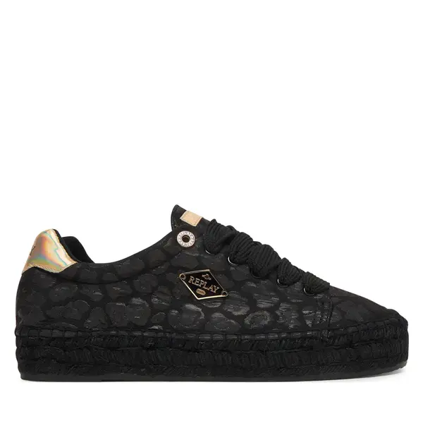 Replay Espadrile REPLAY GWF22 .000.C0098T Crna