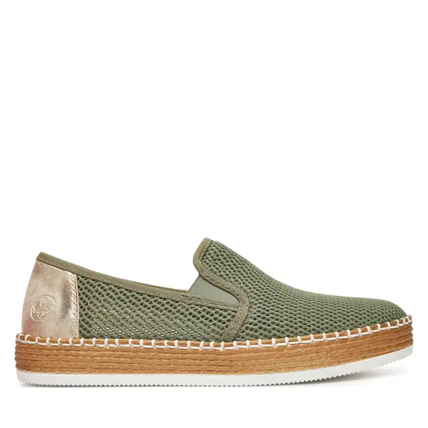 Rieker Espadrile Rieker CEO-L7873-52 Zelena