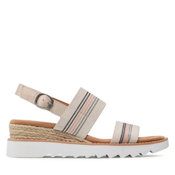 Skechers Espadrile Skechers BOBS Tea Time 113863/NTMT Nat/Multi
