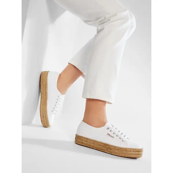 Superga Espadrile Superga 2730 Cotropew S00CF20 Bijela