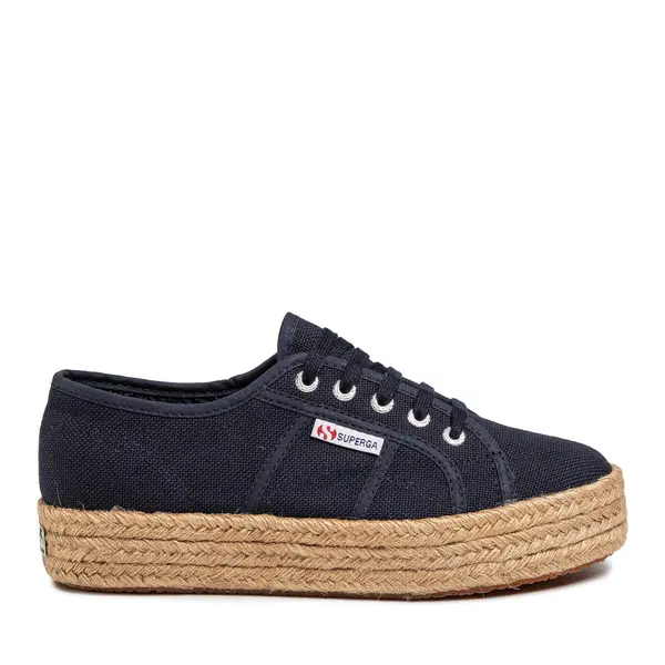Superga Espadrile Superga 2730 Cotropew S00CF20 Tamnoplava