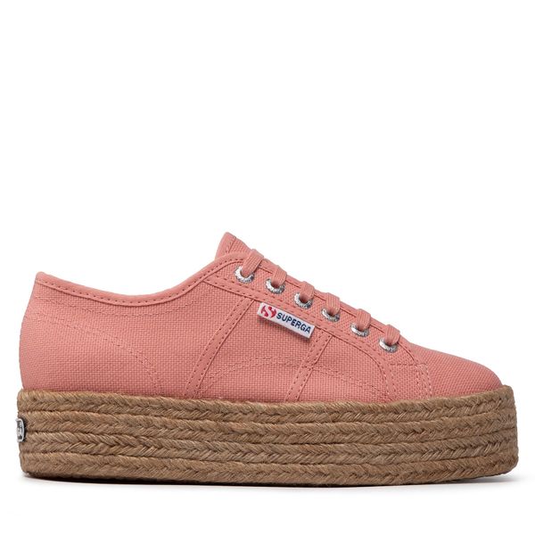Superga Espadrile Superga 2790 Rope S51186W Pink Dusty Wde