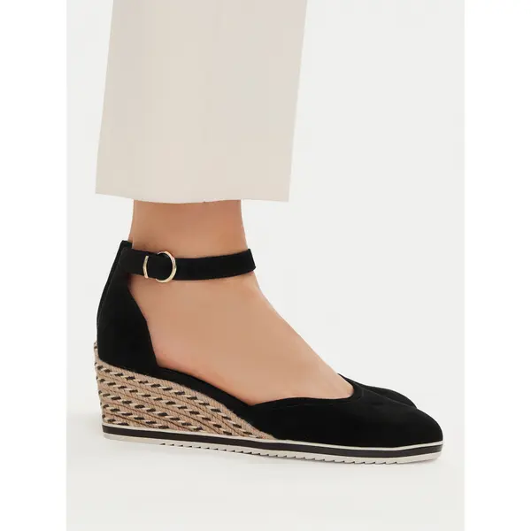 tamaris Espadrile Tamaris 1-22309-42 Crna