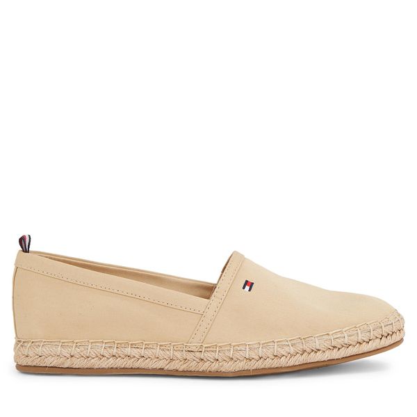 Tommy Hilfiger Espadrile Tommy Hilfiger Basic Tommy Flat Espadrille FW0FW06497 Harvest Wheat ACR