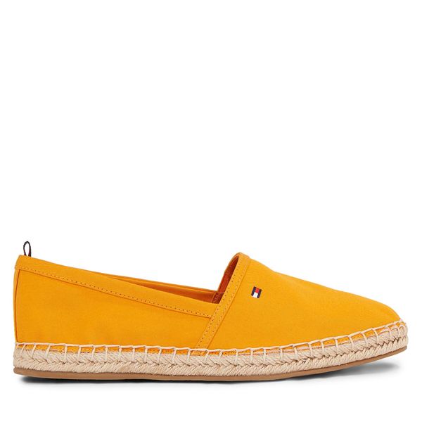 Tommy Hilfiger Espadrile Tommy Hilfiger Basic Tommy Flat Espadrille FW0FW06497 Rich Ochre SG3