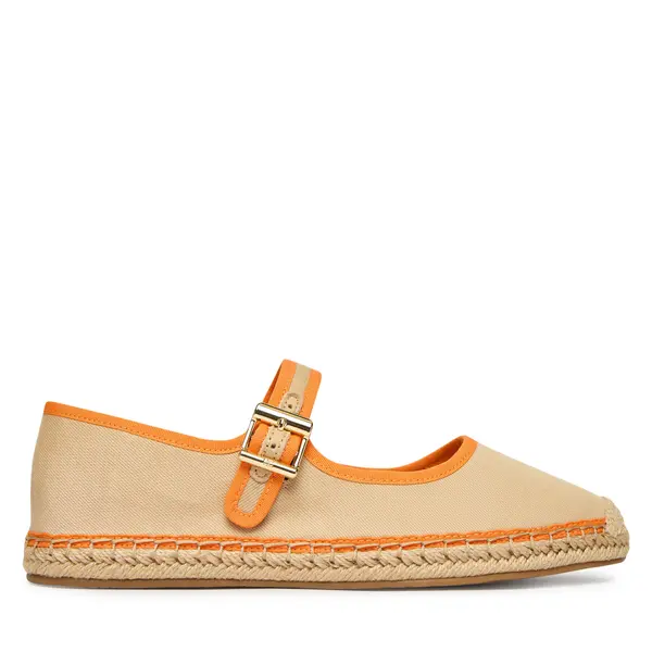 Tommy Hilfiger Espadrile Tommy Hilfiger Buckle Maryjane Espadrille FW0FW09239 Bež