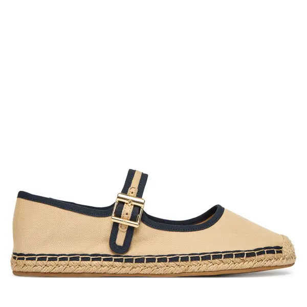 Tommy Hilfiger Espadrile Tommy Hilfiger Buckle Maryjane Espadrille FW0FW09239 Smeđa