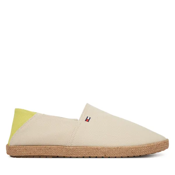 Tommy Hilfiger Espadrile Tommy Hilfiger Core Hilfiger Espadrille Textile FM0FM05792 Bež