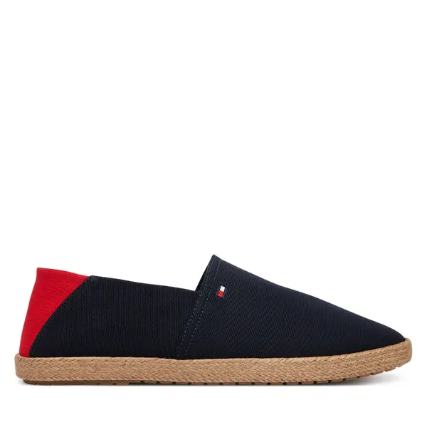 Tommy Hilfiger Espadrile Tommy Hilfiger Core Hilfiger Espadrille Textile FM0FM05792 Tamnoplava