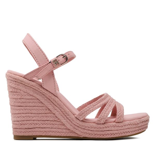 Tommy Hilfiger Espadrile Tommy Hilfiger Essential Wedge Sandal FW0FW07159 Soothing Pink TQS
