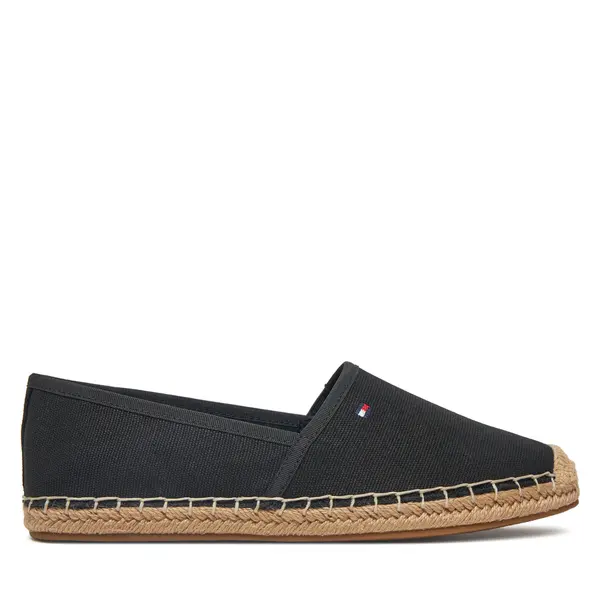 Tommy Hilfiger Espadrile Tommy Hilfiger Flag Canvas Espadrille FW0FW08541 Crna