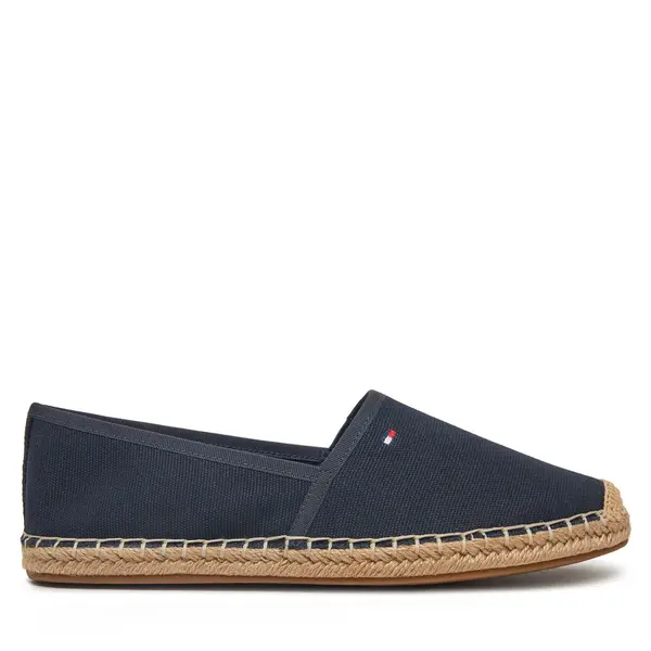 Tommy Hilfiger Espadrile Tommy Hilfiger Flag Canvas Espadrille FW0FW08541 Tamnoplava