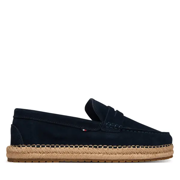 Tommy Hilfiger Espadrile Tommy Hilfiger Flexible Hilfiger Sde Espadrille FM0FM05794 Tamnoplava