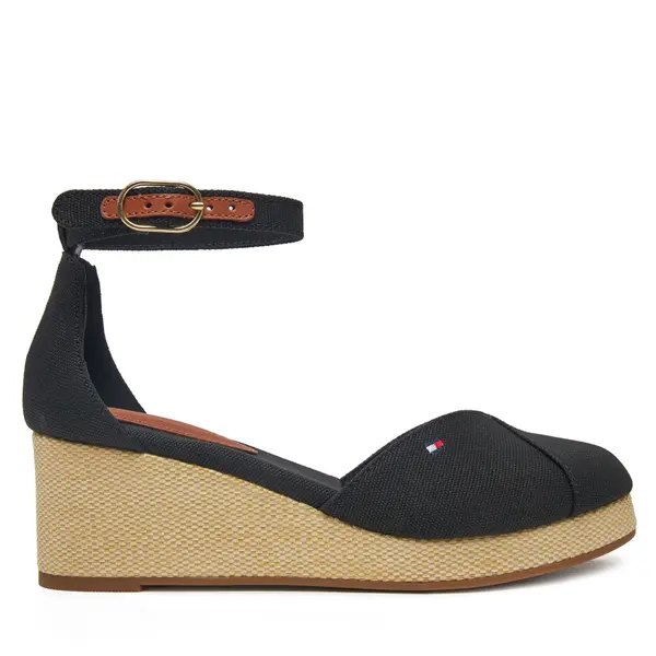 Tommy Hilfiger Espadrile Tommy Hilfiger FW0FW08657 Crna