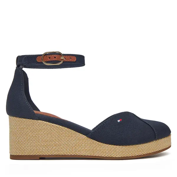 Tommy Hilfiger Espadrile Tommy Hilfiger FW0FW08657 Tamnoplava